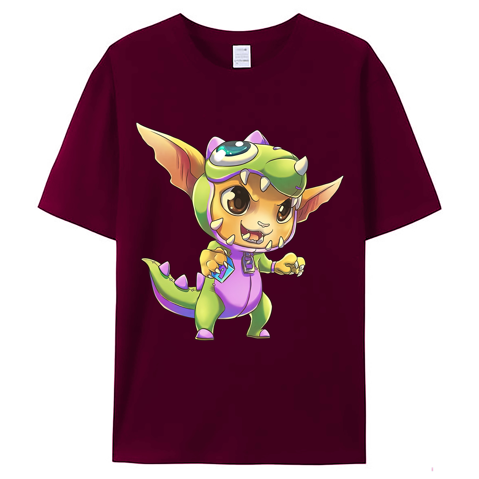 （画像用） リーグ・オブ・レジェンド League of Legends LOL レディースカジュアルプリントTシャツ（綿100％）